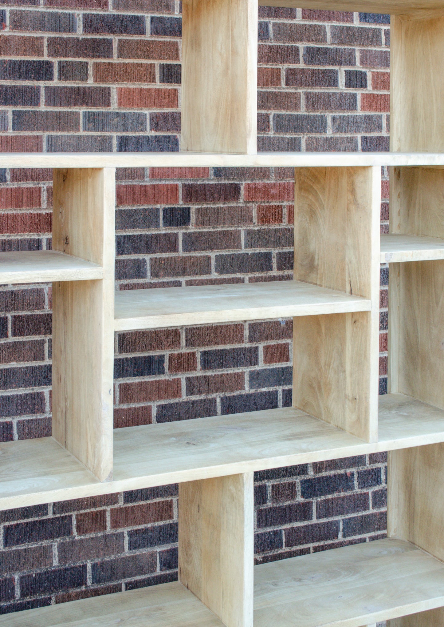 Modern Geometric Bookshelf