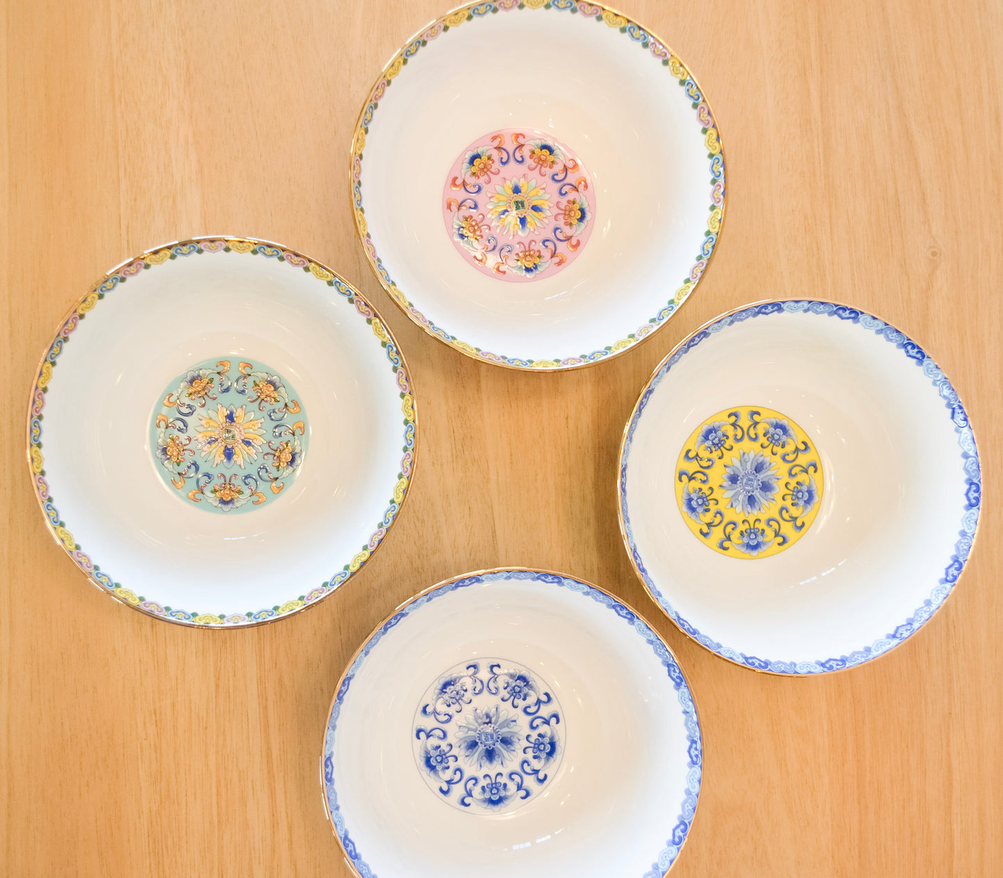 Colorful Porcelain Chinoiserie
