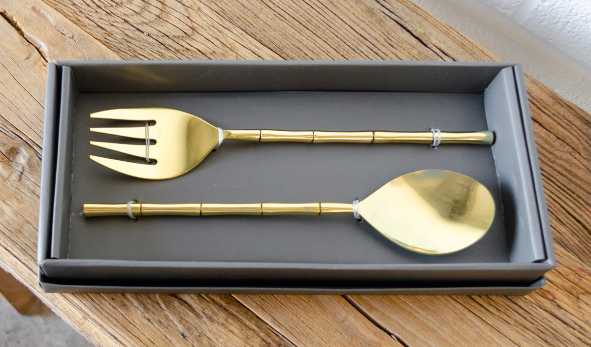 Tranquil Salad Server Set