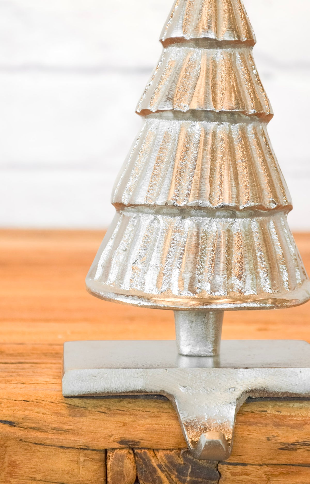 Metal Christmas Tree Stocking Holder