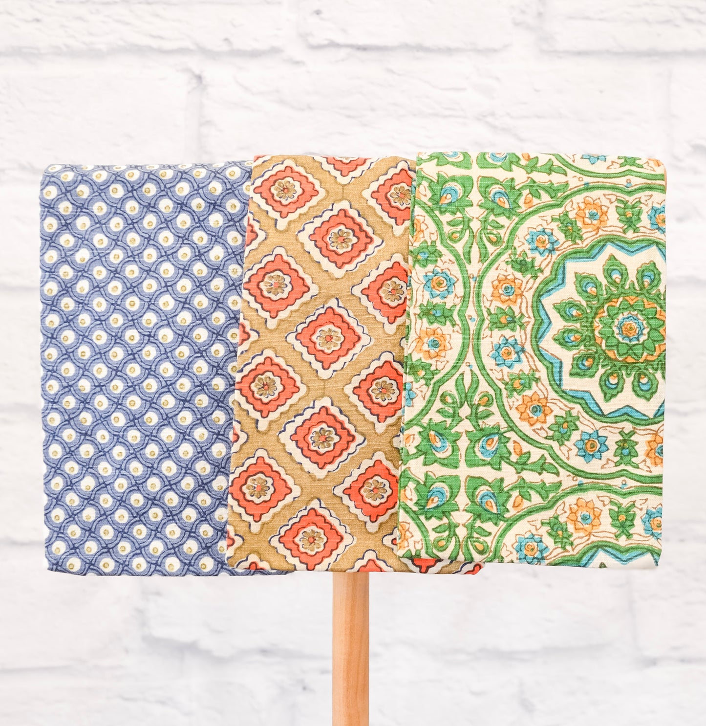 Block Print Cotton Slub Tea Towel