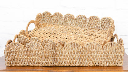 Decorative Scalloped Edge Bankuan Trays