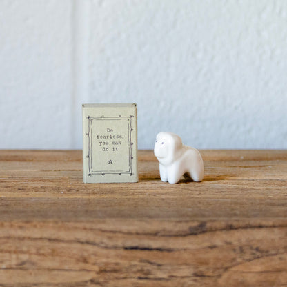 Sweet Sentiments Porcelain Matchbox Animals