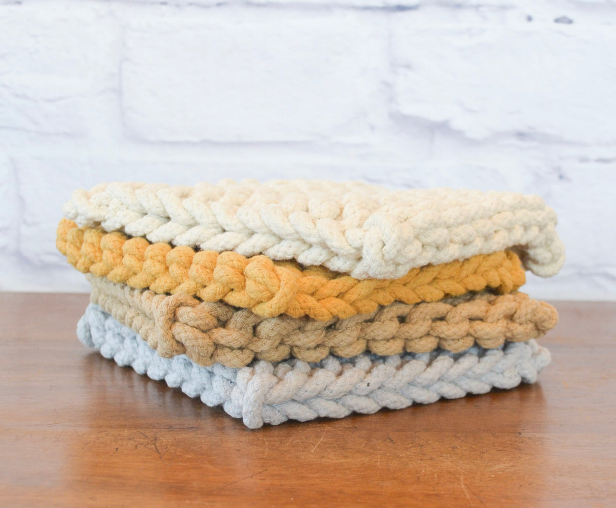 Countryside Crochet Pot Holders