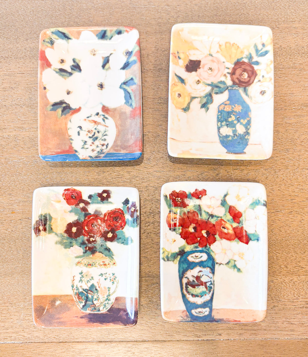 Floral Trinket Dish
