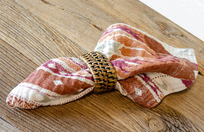 Maisy Patterned Cotton Napkin