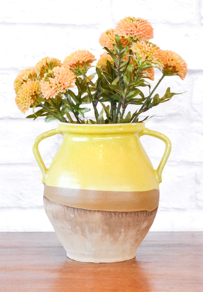 Sonia Yellow 2-Handle Jug