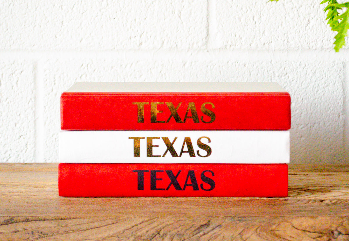 "Texas Tech" Decorative Books