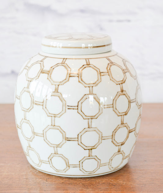 Province Link Lidded Jar