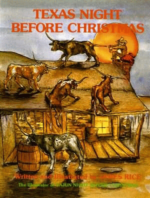 Texas Night Before Christmas book
