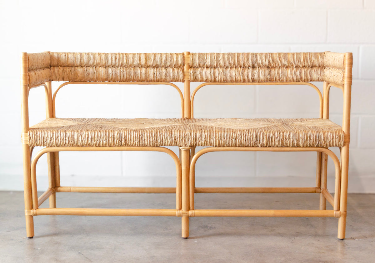 Journey Rattan & Seagrass Bench