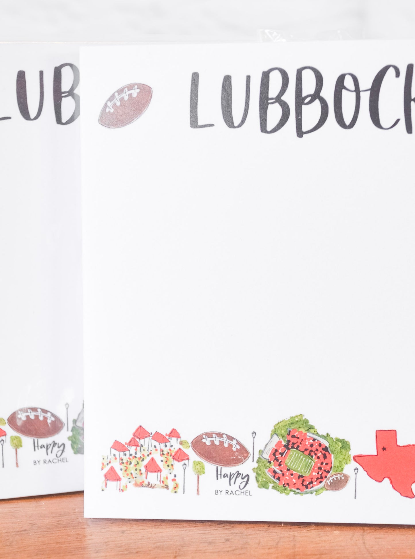 Lubbock Chunky Notepads