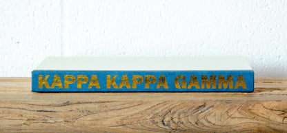 Gold Letter Sorority Decorative Books