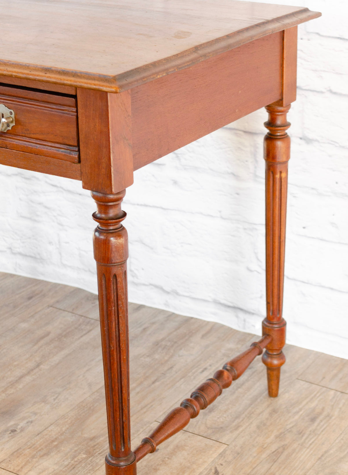 Henri II Style Walnut Writing Table