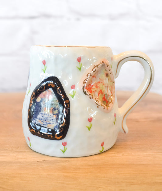 Whimsical Picture Frame Mug