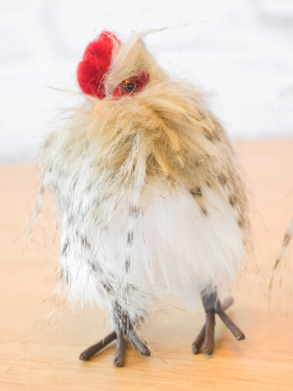 Faux Fur & Feathers Chicken