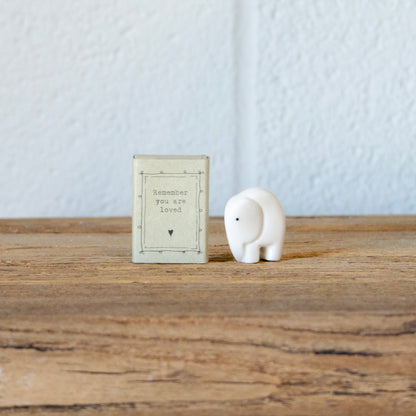 Sweet Sentiments Porcelain Matchbox Animals