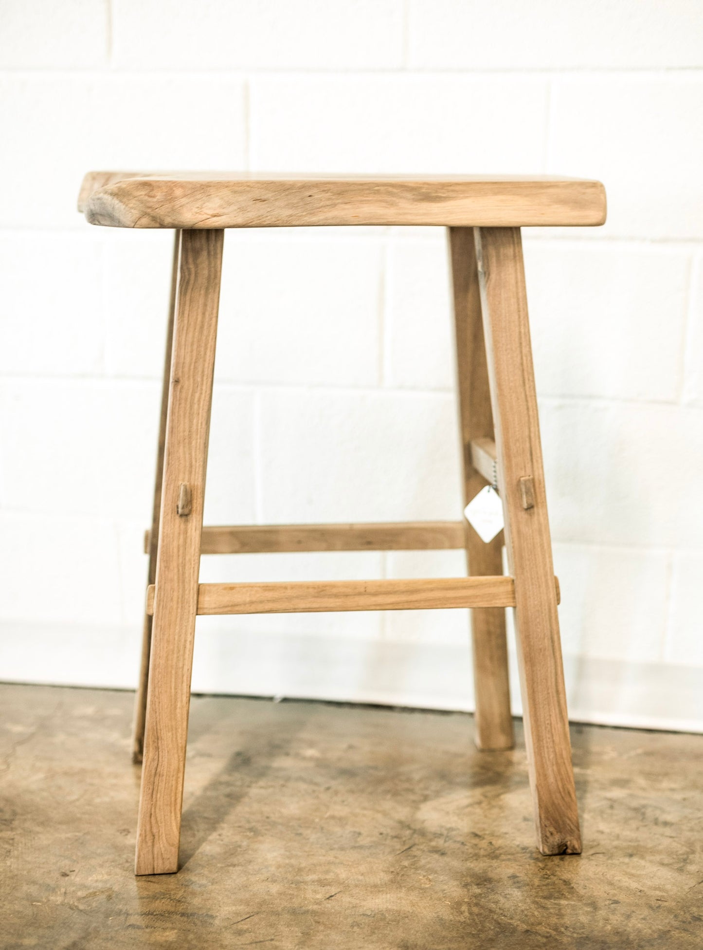 Live Edge Walnut Wood Stool