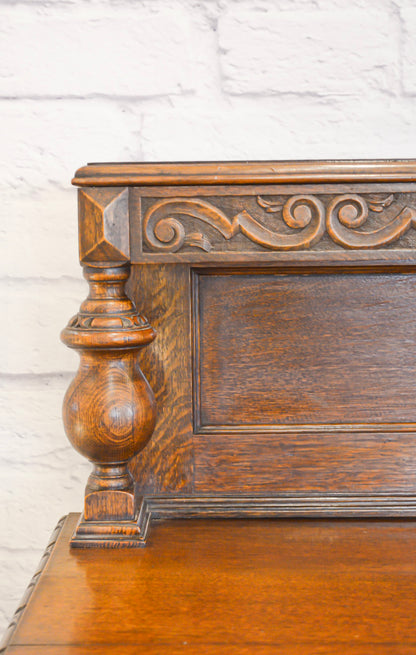 Antique Oak Wooden Buffet