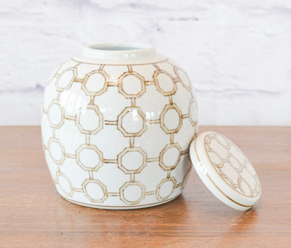 Province Link Lidded Jar
