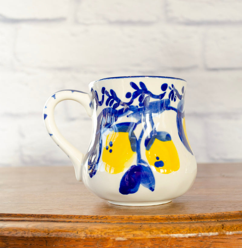 Hand-Painted Lemon Ceramic Collection