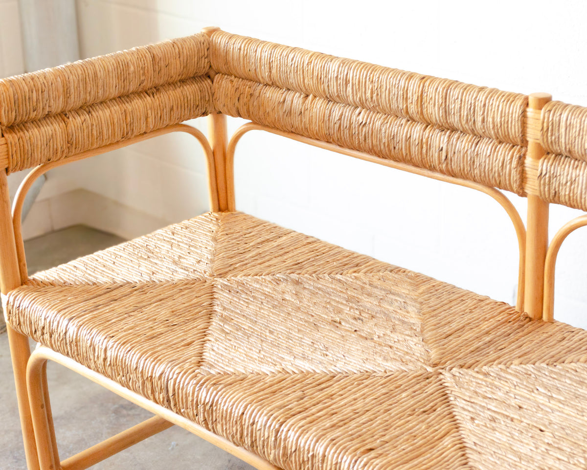 Journey Rattan & Seagrass Bench