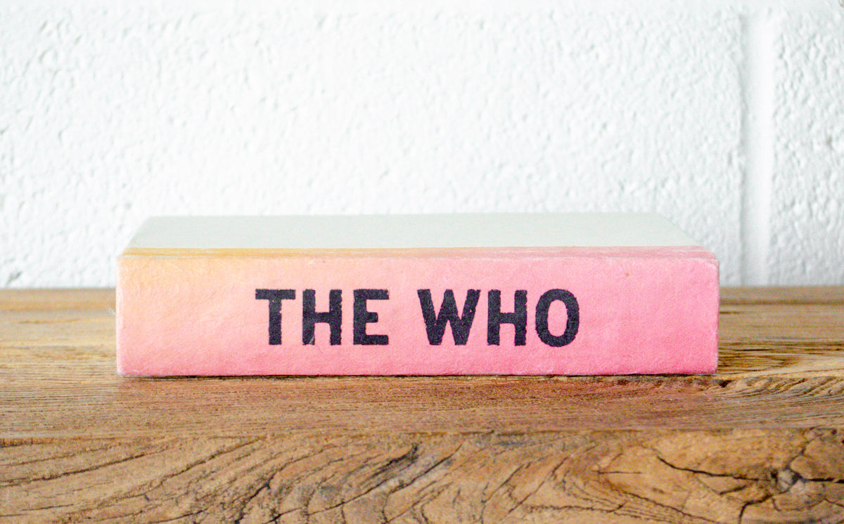 Vintage Tie-Dye Spine Band Book