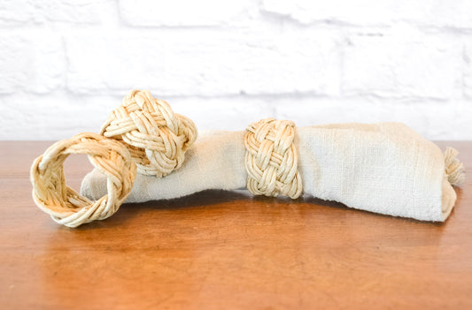 Shayla Woven Abaca Napkin Ring