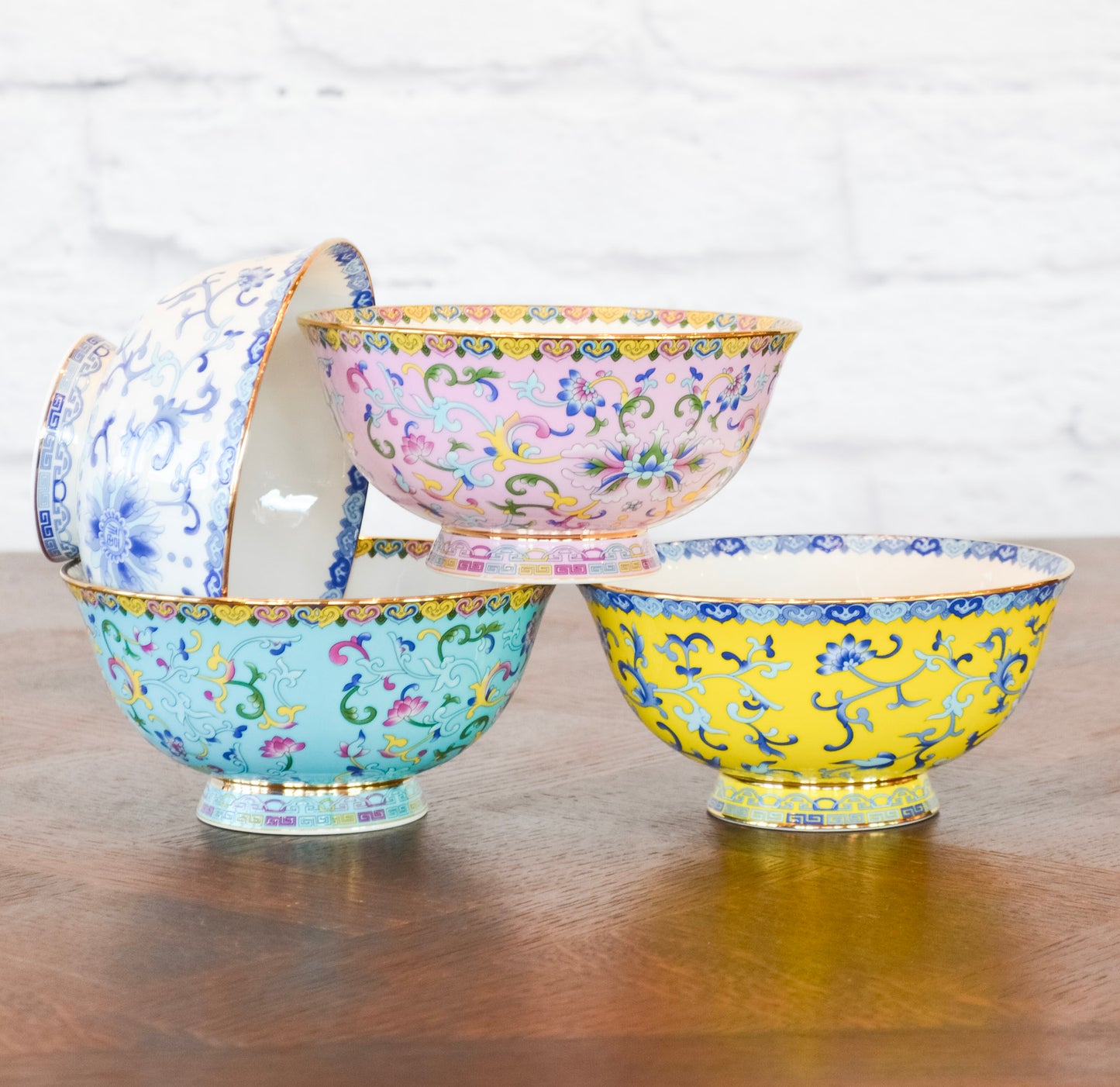 Colorful Porcelain Chinoiserie