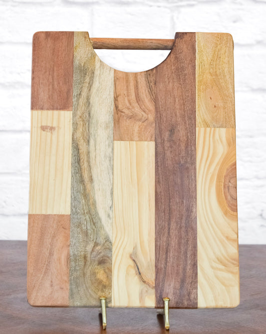 Patchwork Wood Cheese Board