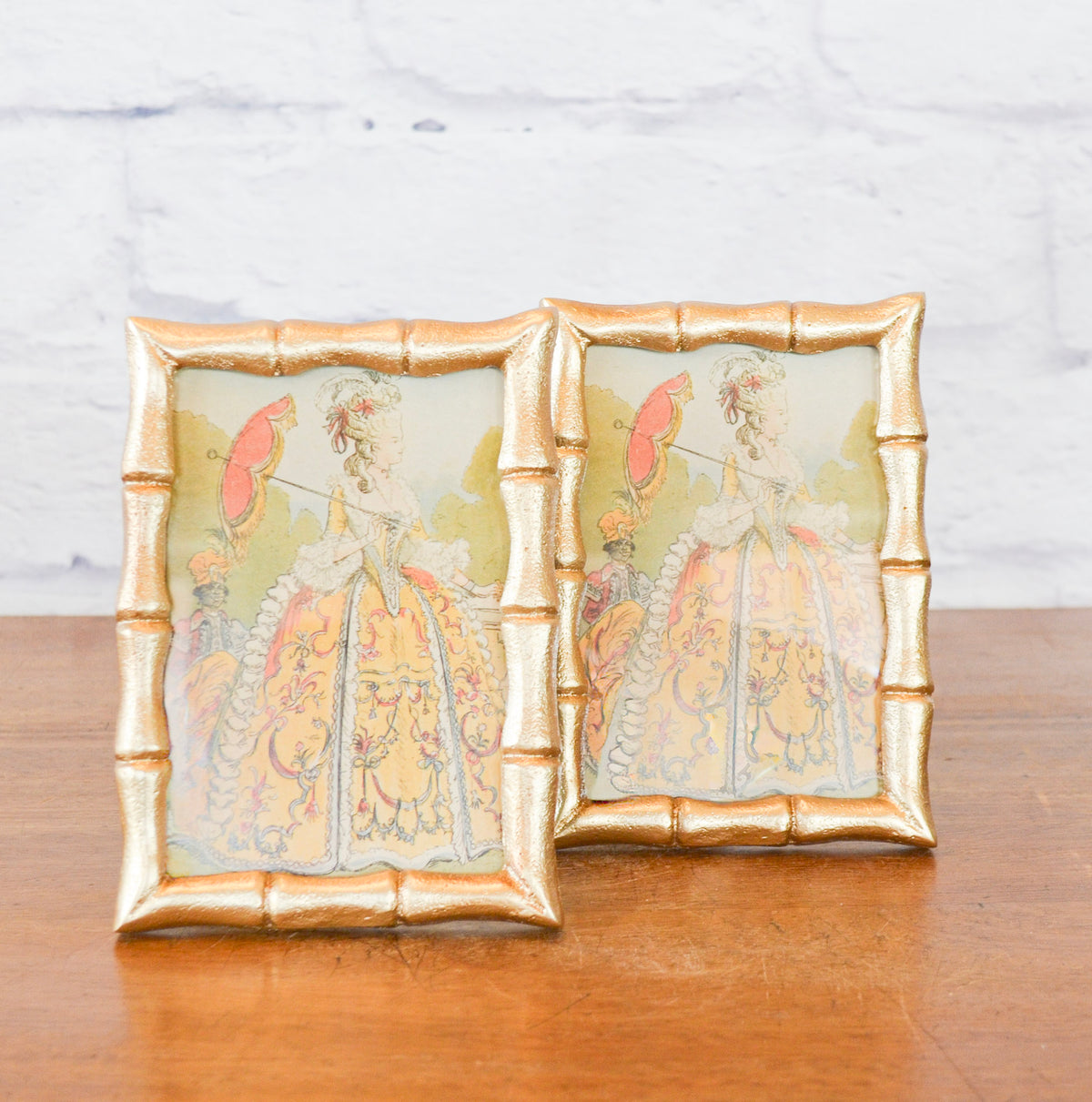 Vintage Inspired Bamboo Frame