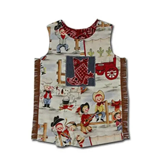 Haute Baby Chuckwagon Gang Romper