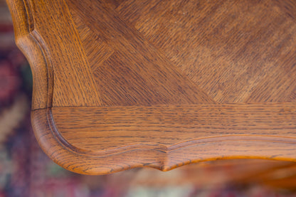 Louis XV Style Parquetry Top Oak Sideboard