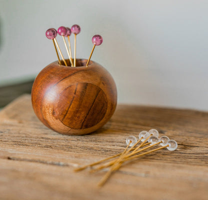 Mid-Century Glass Olive Picks