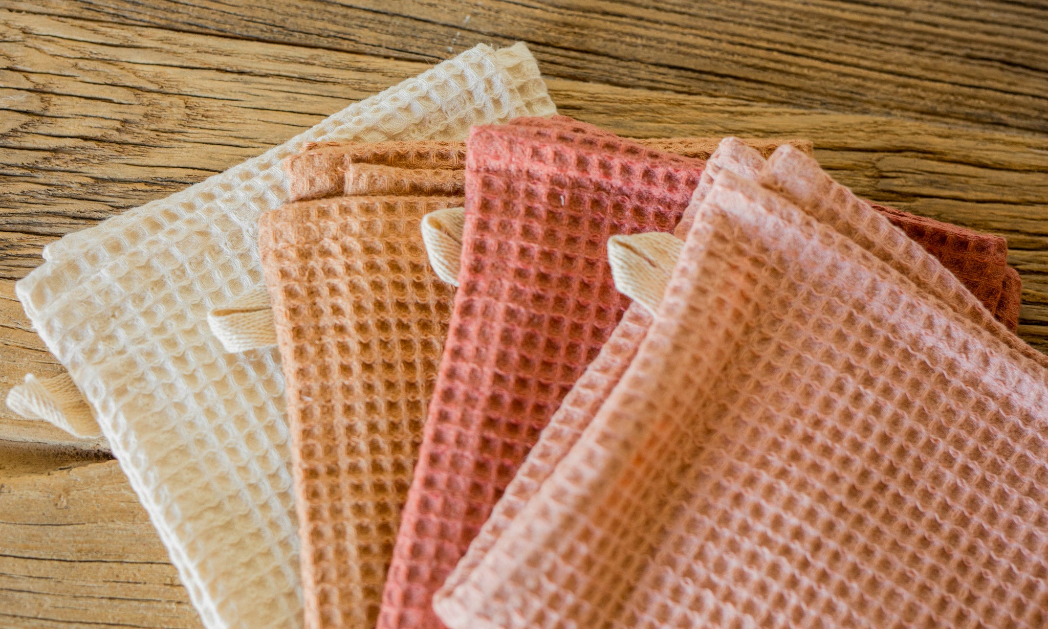 Linen & Cotton Waffle Dish Cloth Set – JUX•TA•POSH HOME