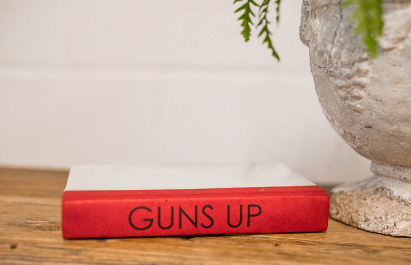 "Guns Up Red Raiders" Coffee Table Books