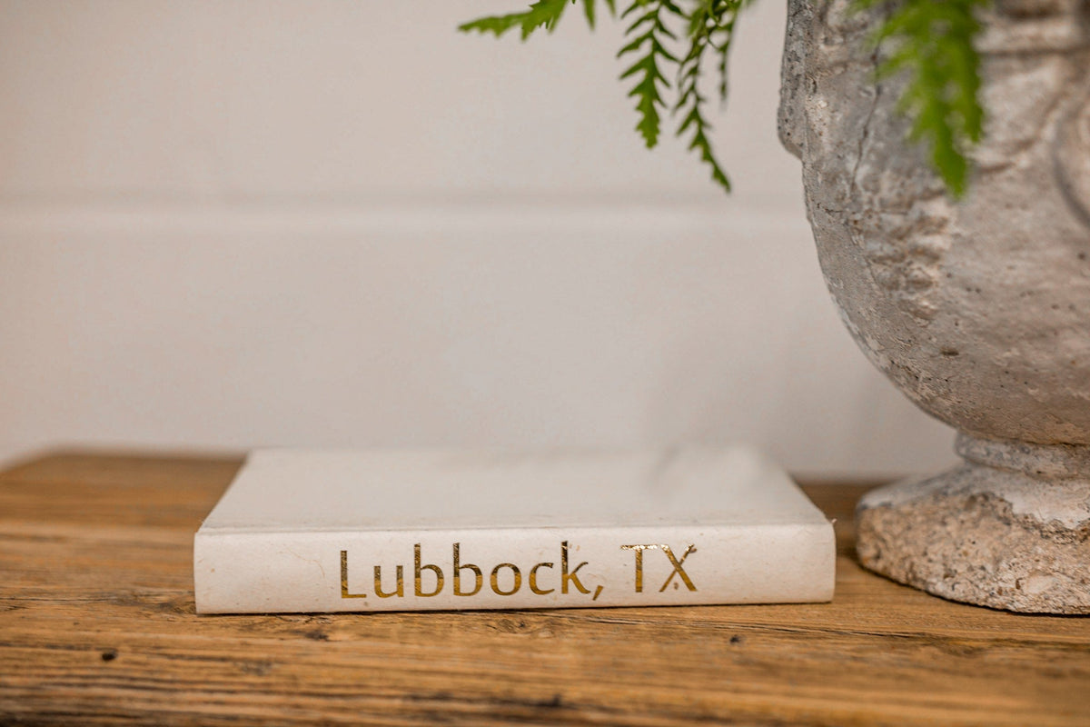 Lubbock Coordinates Coffee Table Books