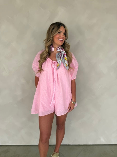 Princess Peach Romper