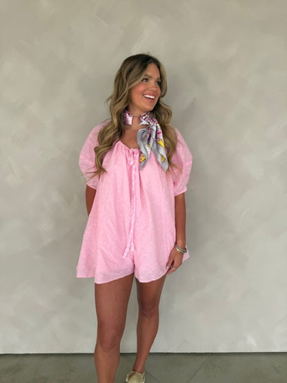 Princess Peach Romper