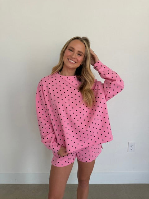 Polka Pop Pullover