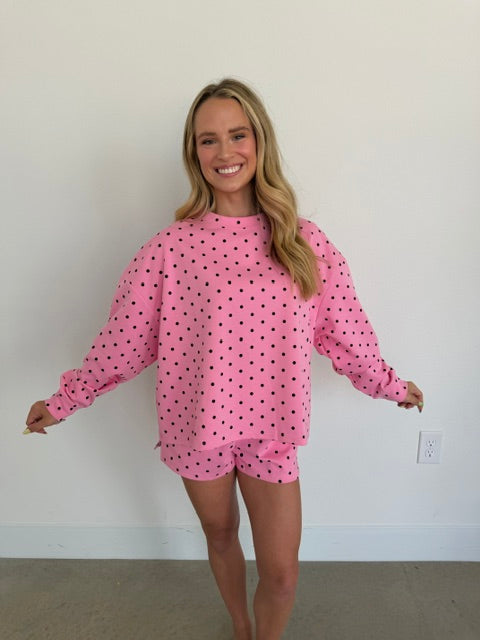 Polka Pop Pullover