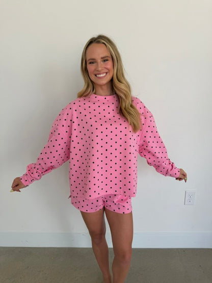 Polka Pop Pullover