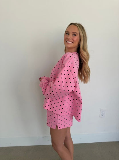 Polka Pop Pullover