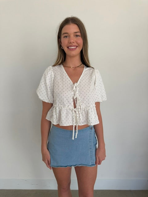 Polka Dot Muse Top