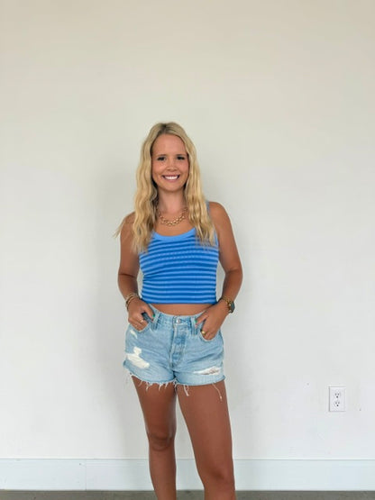 Coastal Ribbed Tank