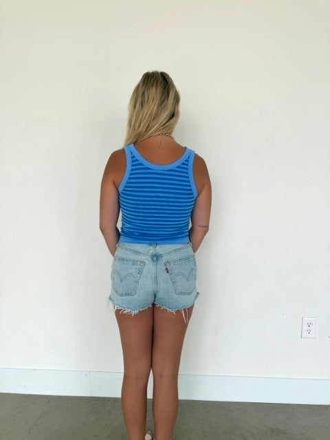 Coastal Ribbed Tank