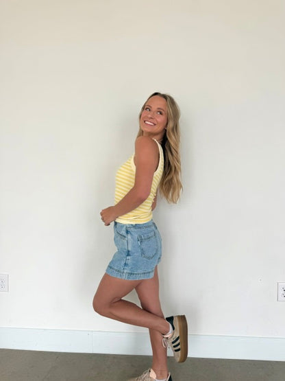 Coastal Ribbed Tank