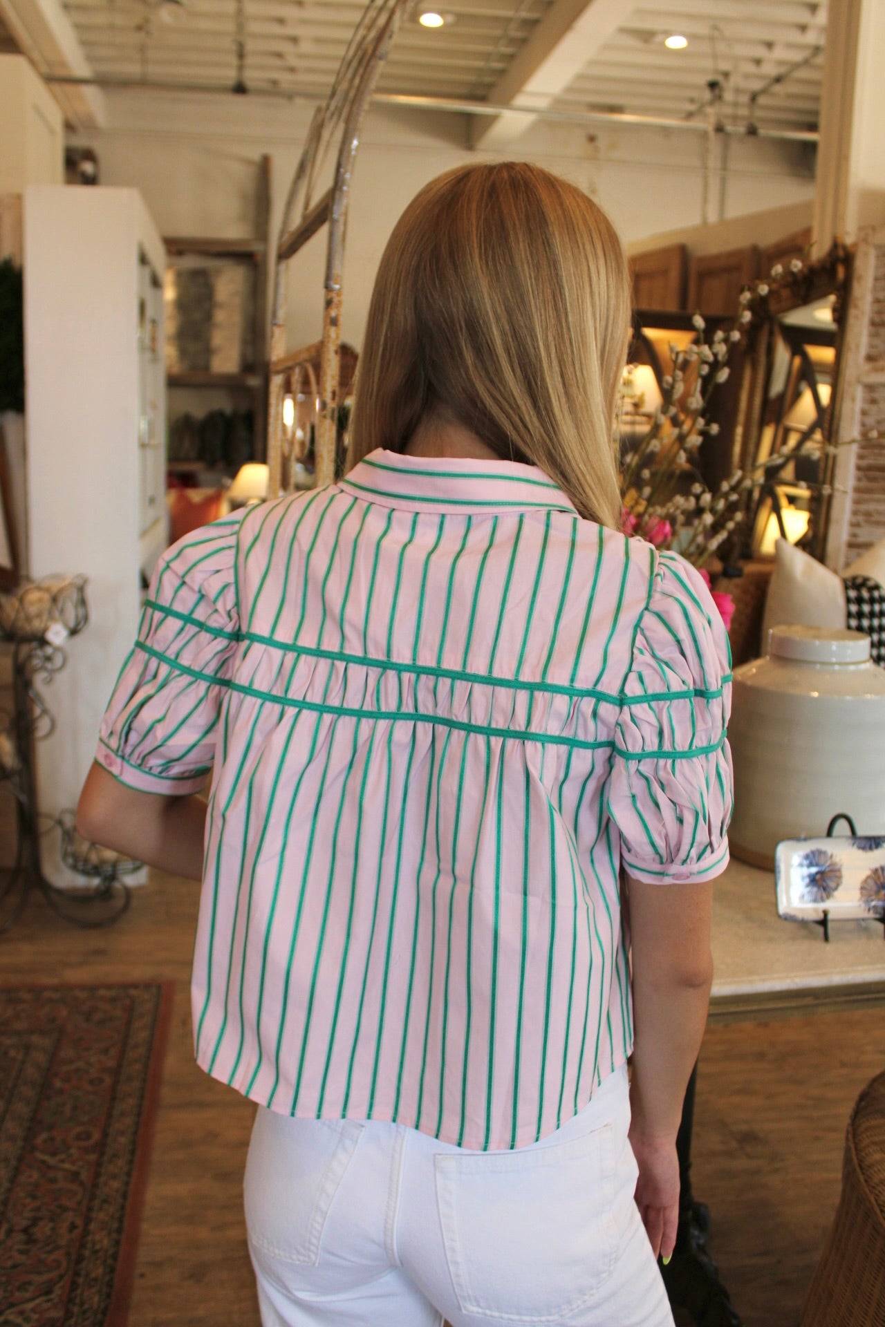 Pink Pistachio Top