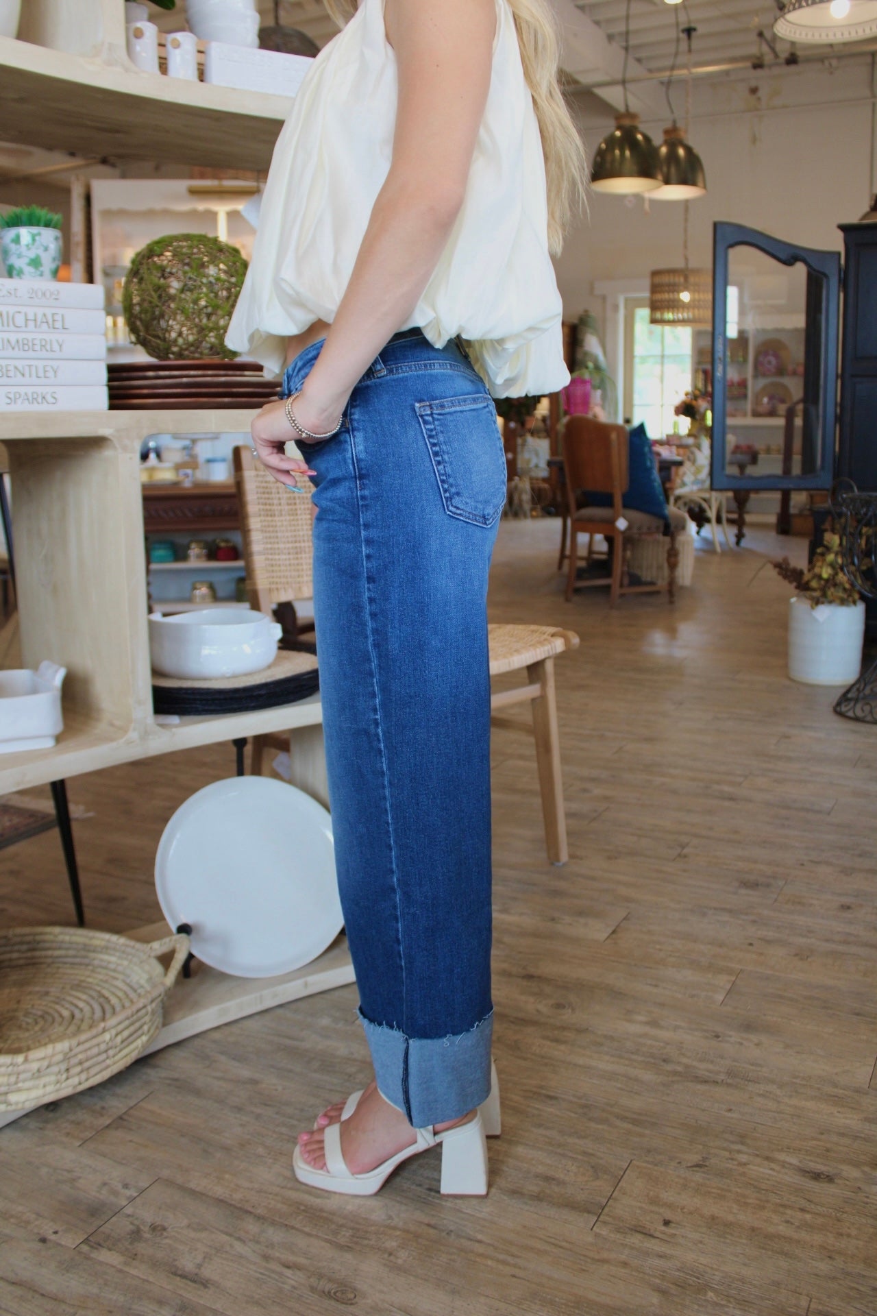 Cool Girl Cuff Jeans