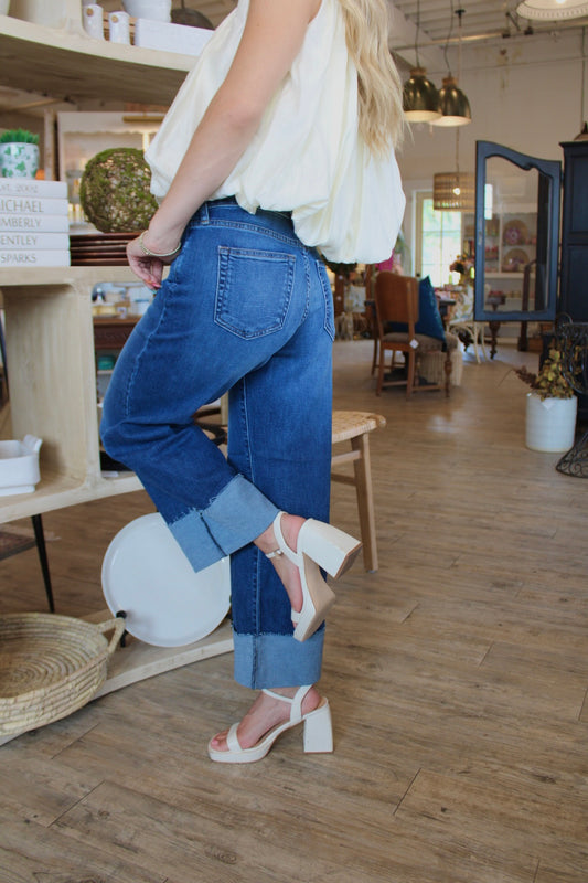 Cool Girl Cuff Jeans